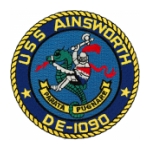 USS Ainsworth DE-1090 Ship Patch