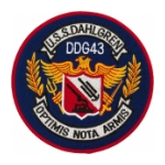 USS Dahlgren DDG-43 Ship Patch