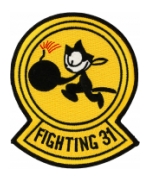 Navy Fighter Squadron VF-31 Patch