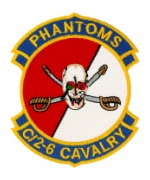 C Troop  2/6 Air Cavalry Regiment Patch