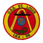 USS St. Louis LKA-116 Ship Patch