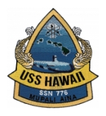 USS Hawaii SSN-776 Patch