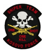 Sniper Team Kosovo Force Patch