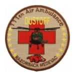 111th Air Ambulance Dustoff Razorback Medevac Patch