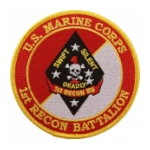 1st Marine Recon Battalion Patch