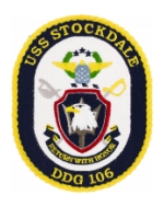 USS Stockdale DDG-106 Ship Patch