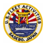 Fleet Activites Sasebo Japan Patch
