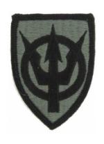 4th Transportation Command Patch Foliage Green (With Hook Fastener)