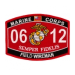 USMC MOS 0612 Field Wireman Patch