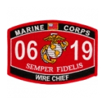 USMC MOS 0619 Wire Chief Patch