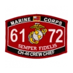 USMC MOS 6172 CH-46 Crew Chief Patch