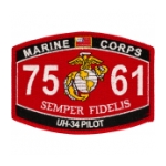 USMC MOS 7561 UH-34 Pilot Patch