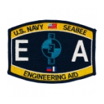 USN RATE Seabee EA Engineering Aid Patch