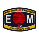USN RATE Submariner EM Electrician's Mate Patch