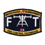 USN RATE Submariner FT Fire Control Technician Patch