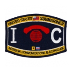 USN RATE Submariner IC Interior Communications Electrician Patch