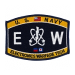 USN RATE EW Electronics Warfare Tech Patch