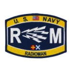 USN RATE RM Radioman Patch