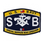 USN RATE SB Special Warfare Boat Operator Patch