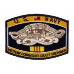 USN RATE Combat Boat Crewman Vietnam Patch