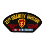 25th Infantry Division Korean War Veteran Patch