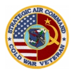 Strategic Air Command Cold War Veteran Patch