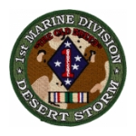 1st Marine Division Desert Storm Patch