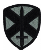 10th Personnel Command Patch Foliage Green (Velcro Backed)