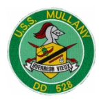 USS Mullany DD-528 Ship Patch