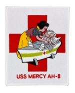 USS Mercy AH-8 Ship Patch