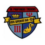 USS Sperry AS-12 Ship Patch