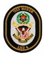 USS Boxer LHD-4 Ship Patch