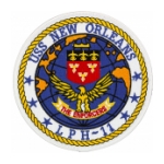 USS New Orleans LPH-11 Ship Patch