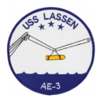 USS Lassen AE-3 Ship Patch
