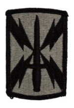 1101st Signal Brigade Patch Foliage Green (Velcro Backed)