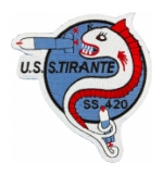 USS Tirante SS-420 Submarine Patch