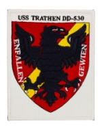 USS Trathen DD-530 Ship Patch