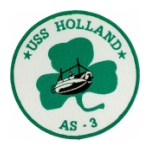 USS Holland AS-3 Ship Patch