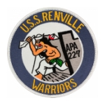 USS Renville APA-227 Ship Patch