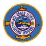 USS Ogden LPD-5 Ship Patch