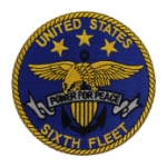 Navy Sixth Fleet Patch