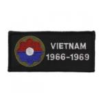 9th Infantry Division Vietnam Patch w/ Dates