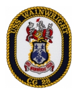 USS Wainwright CG-28 Ship Patch