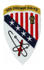 USS Chicago CG-11 Ship Patch