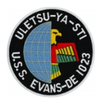 USS Evans DE-1023 Ship Patch