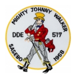 USS Johnny Walker DDE-517 Ship Patch