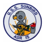 USS Sunbird ASR-15 Ship Patch