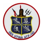 USS Utina ATF-163 Ship Patch