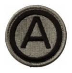 3rd Army Patch Foliage Green (Velcro Backed)