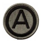 3rd Army Patch Foliage Green (With Hook Fastener)